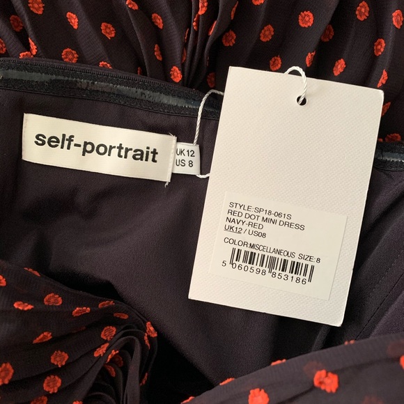 NWT Self-Portrait Mini Dress - Picture 2 of 2
